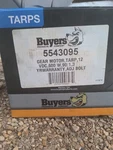 5543095 Buyers 600W/90:1 Electric Tarp Gear Motor New. Price: $250.00.