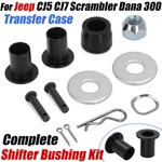For Jeep CJ5 CJ7 Scrambler Dana 300 Transfer Case Shifter Shaft Bushing Full Kit New. Price: $9.99.