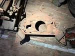 1955-56 Chevy V8 265 283 Cast Iron Bellhousing 3704922 J Belair Corvette Used. Price: $189.00.