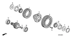 Genuine Honda Differential Assembly 41100-PVG-A02 New. Price: $316.28.