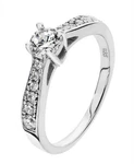 925 Sterling Silver Women Ring With Cubic Zirconia/cz 231512U New. Price: $89.19.