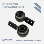 Autoacer - 2PC Front Lower Control Arm Bushings W/brackets For Bmw E46 325 330XI New. Price: $81.00.