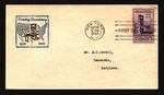 Us Sc# 857 Fdc / Blue Map & Press Cachet Single - Z20431. Price: $5.99.