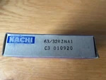 Nachi 63/32RZNA1 C3 Single Row Ball Bearing New. Price: $29.00.