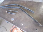 74-78 Mustang Ii 2 Coupe Door Window Weather Seal Channels Oem Left Right Set Used. Price: $100.00.