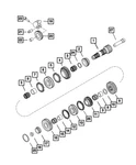 Genuine Mopar Synchronizer 68144404AA New. Price: $145.14.