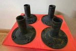 Four (4) Ford & Mercury 8A-7050 Transmission Front Bearing Retainer Flathead Used. Price: $52.00.