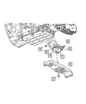 Genuine Mopar Transmission Mount Bracket 4779379AB New. Price: $52.29.