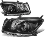 For 09-12 Toyota RAV4 Black Housing Clear Corner Projector Headlight Lamps New. Price: $221.23.