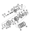 Genuine Mopar Input Shaft 04799537 New. Price: $337.48.