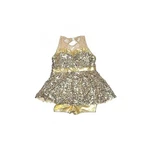 Wish Come True Gold Sequin Sing 20431 Biketard Jazz Tap Dance Costume Size Sc Pre-owned. Price: $39.99.