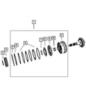 Genuine Mopar Manual Transmission Input Gear Bearing 5078931AA New. Price: $27.72.