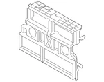 Genuine Ford Radiator Support Air Duct KT1Z-8B455-A New. Price: $299.92.