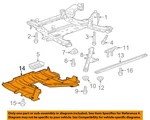 Gm Oem 13-19 Ats,cts Front Suspension Mounting-lower Shield 23334083 New. Price: $92.42.