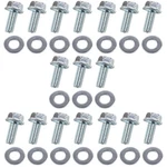 Transmission Pan Bolt Kit 17PCS Compatible With Chevy Gm 5/16-18, Silver New. Price: $14.03.
