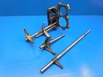 Porsche 911 964 Carrera Oem G64 Tensioning Plate With Gear Shift Rods & Levers Used. Price: $249.99.