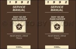 1992 Dodge Pickup Truck Ramcharger Repair Shop Manual Gas And Diesel Dw 150-350 New. Price: $89.00.