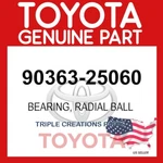 9036325060 Genuine Toyota Bearing (for Output Shaft Rear) 90363-25060 Oem New. Price: $21.32.