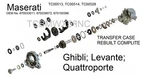 Maserati Transfer Case Quattroporte/ghibli, Levante Remanufactured. Price: $2050.00.