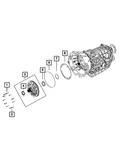 Genuine Mopar Transmission Ring 68244637AA New. Price: $40.15.