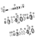 Genuine Mopar Synchronizer Key 68330469AB New. Price: $44.99.