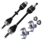 Front Cv Axle Shaft+wheel Hub & Bearing Kit Assembly For Honda Acura Tsx Accord New. Price: $187.19.