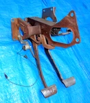 1970 Mopar B-body 4-SPEED Clutch / Brake Pedal Assembly W- Safety Switch! Used. Price: $999.95.