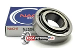 Nachi Japan NJ206 C3 Cylindrical Roller Bearing 30X62X16 Mm New. Price: $66.02.