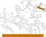 Ford Oem 18-23 Expedition And Dash Cowl-cowl Grille JL1Z78022A69AB New. Price: $228.57.