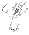 Genuine Mopar Gearshift Bracket 68055823AA New. Price: $21.38.