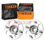 2 Pc Timken Rear Wheel Bearing Hub Assembly For 1986-1987 Honda Wagovan Sb New. Price: $175.89.