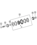 Genuine Mopar Sixth Gear 68089071AA New. Price: $305.28.