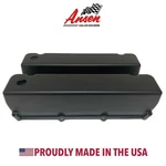 Ford Big Block 429/460 Black Valve Covers Die-cast Aluminum Custom-ansen Usa New. Price: $295.00.
