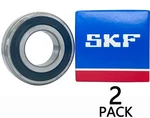 2PACK Skf 6206-2RS1 30X62X16MM Double Rubber Seal Bearings New. Price: $17.23.