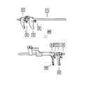 Genuine Mopar 2001-2006 Dodge Ram 1500 Transmission Reverse Shift Rail 5018861AA New. Price: $587.24.
