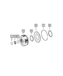 Genuine Mopar Needle Roller Thrust Bearing 68253774AA New. Price: $48.37.
