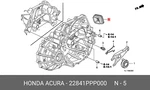 Genuine Oe Dust Boot Kit 22841PPP000 For Honda 22841-PPP000 Neu. Price: $40.83.