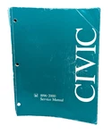 1996 -2000 Honda Civic Service Manual Cx Dx Vx Si Lx Ex Repair Book 97 98 99+ Used. Price: $69.99.