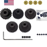 Metal Steel M1 Pinion Sets 21T 22T 23T 24T 25T 5MM Shaft Motor Wit... New. Price: $37.99.
