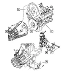 Genuine Mopar Manual Transmission Damper 53013966AB New. Price: $83.45.