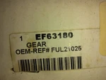 New Pai EF63180 Gear For Eaton Fuller Rtoo 14613 Trans 21025. Price: $42.75.