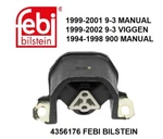 Febi Engine Mount Saab 1999-2002; Fits 9-3, 900 4356176 New. Price: $33.33.
