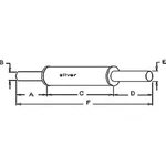 1717-3451 Muffler Fits Case/international Harvester New. Price: $84.92.