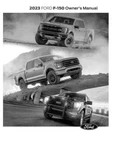 2023 Ford Truck F-150 Owner's Manual New. Price: $60.00.