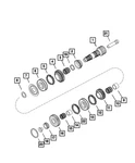 Genuine Mopar Synchronizer 68189846AA New. Price: $76.32.