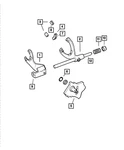Genuine Mopar Range Fork 5103300AB New. Price: $55.05.