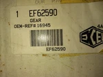 New Pai EF62590 Gear For Eaton Fuller Rt/rto 12515 Trans 16945. Price: $71.25.