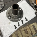68 65-69 Ford 3 Speed Manual Transmission Front Bearing Retainer Rf C5AR-7050 Used. Price: $55.00.