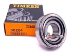 Timken 30204 Tapered Roller Bearings 20X47X15.25 Mm New. Price: $35.30.