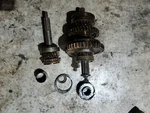 48 - 57 Chevy Gm Muncie Speed Transmission Main Gears Housing #591953 #1 Used. Price: $160.00.